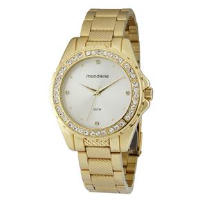 Rel&oacute;gio Feminino Anal&oacute;gico Mondaine Moda Chic 76244LPMFDE1 - Dourado - cod: 1640093