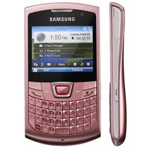 Celular Desbloqueado Samsung B652 Omnia Pro 5 Rosa com C&acirc;mera 2MP, 3G, Windows Mobile 6.5, QWERTY, FM, MP3, Bluetooth, GPS, Wi - Fi, Fone e Cart&atilde;o 2GB - cod: 1641689