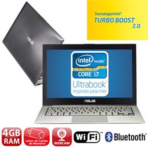 Notebook Asus UX31E - RY015V com Intel&reg; Core i7 - 2677M, 4GB, 256GB de Mem&oacute;ria SSD, Leitor de Cart&otilde;es, Bluetooth 4.0, LED 13.3 &acute; e Windows 7 Home Premium - cod: 1631592