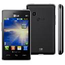 Celular Desbloqueado LG T375 Preto com Dual Chip, Câmera 2MP, Rádio FM, MP3, Touch Screen, Bluetooth, Wi-Fi, Fone e Cartão 2GB - Tim