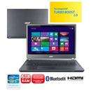 Ultrabook Acer Aspire M5-481T-6417 com Intel® Core™ i5-3317U, 6GB, 500GB, 20GB SSD, Gravador de DVD, Bluetooth, HDMI, Wireless, LED 14” e Windows 8