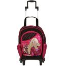 Mochila de Carrinho Barbie 13Z M 06245100 - Preto/Rosa