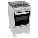 Fogão Atlas 4 Bocas Mônaco, Automático, Forno Autolimpante e Eficiência Energética - Branco
