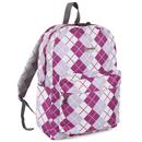Mochila JWorld Ivy JW10 Feminina - Argyle Purple