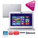 Ultrabook Sony Vaio SVT11125CBS com Intel® Core™ i3-3217U, 4GB, 320GB, 32 GB SSD, Leitor de Cartões, HDMI, Bluetooth, Wireless, LED 11.6” e Windows 8