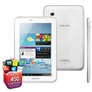 Tablet Samsung Galaxy Tab 2 7.0 P3110 com Tela 7,0”, 8GB, Processador Dual Core 1.0 GHz, Câmera 3.2MP, Wi-Fi, GPS, Bluetooth e Android 4.0 - Branco
