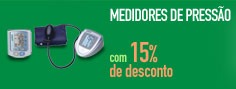 Medidores de Pressão com 15% de Desconto
