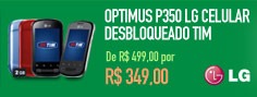 Optimus P350 LG Celular Desbloqueado TIM