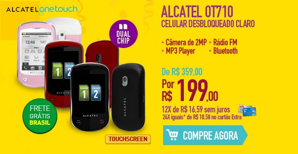 Alcatel OT710 Celular Desbloqueado Claro