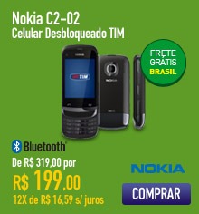 Nokia C2-02 Celular Desbloqueado TIM