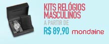 Kits Relógios Masculinos Mondaine