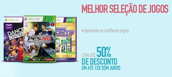 Melhor Seleção de Jogos com até 50% de desconto
