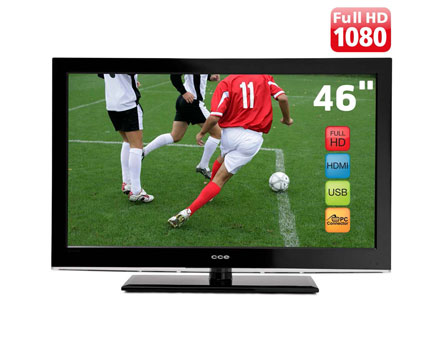 TV LCD CCE D46 Stile Full HD  - Imagens mais n&iacute;tidas, cores vibrantes e riqueza de detalhes
