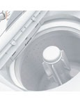 A lavadora de roupas Continental 13kg Evolution LVCT1330LA, aberta