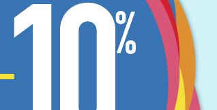 10% + 10% de desconto