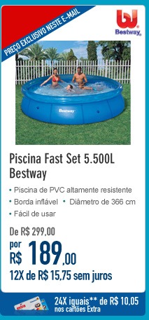 Piscina Fast Set 5.500L Bestway