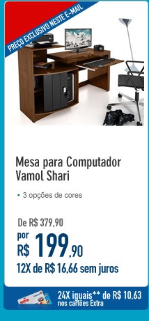 Mesa para Computador Vamol Shari