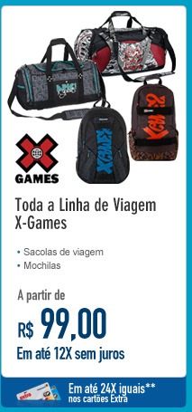 Toda a Linha de Viagem X-Games