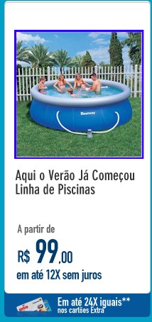 Aqui o Verão Já ComeçouLinha de Piscinas