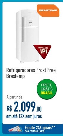 Refrigeradores Frost Free Brastemp
