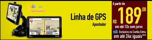 Linha de GPS Apontador