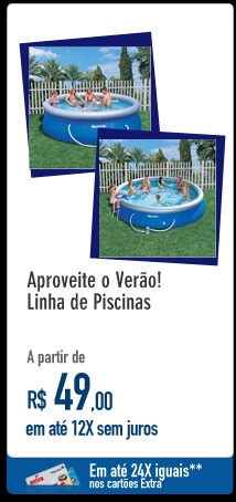 Aproveite o Verão - Linha de Piscinas