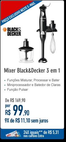 Mixer Black&Decker 3 em 1
