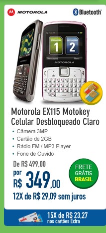 Motorola EX115 Motokey