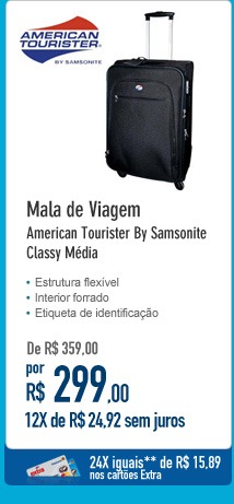 Mala de Viagem American Tourister By Samsonite Classy Média
