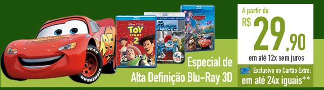 Especial de Alta Definição Blu-Ray 3D