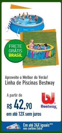 Aproveite o Melhor do Verão! Linha de Piscinas Bestway