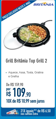 Grill Britânia Top Grill 2