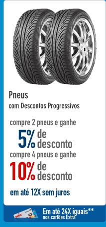 Pneus com Descontos Progressivos