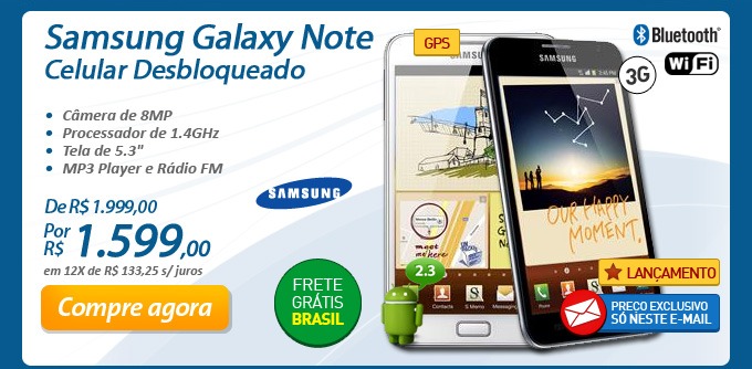 Samsung Galaxy Note Celular Desbloqueado