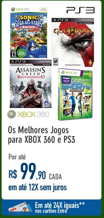 Os Melhores Jogos para XBOX 360 e PS3