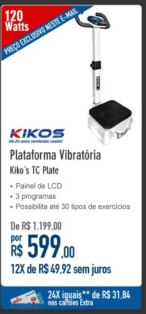 Plataforma Vibratória Kiko´s TC Plate