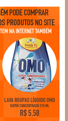 Lava Roupas Líquido OMO Super Concentrado 315 ml