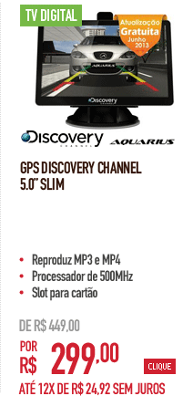 GPS Discovery Channel 5.0'' Slim