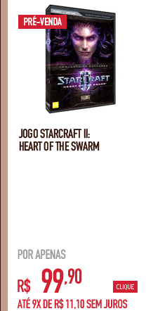 Jogo Starcraft II: Heart Of The Swarm
