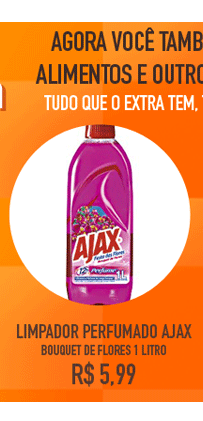 Limpador Perfumado AJAX Bouquet de Flores 1 Litro