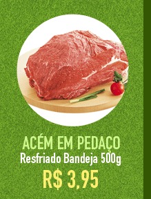 Acém em Pedaço Resfriado Bandeja 500g