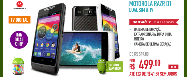 Motorola Razr D1 Dual Sim & TV