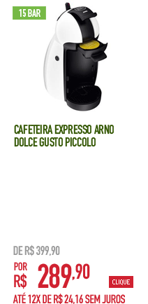 Cafeteira Expresso Arno Dolce Gusto Piccolo