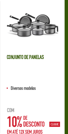 Conjunto de Panelas