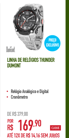 Linha de Relógios Thunder Dumont