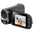 Filmadora Newlink Hand Cam VC108 Preta/Prata Com LCD de 2,5”, Vídeo em Full HD, Detector de Face e Sorriso + Cartão de Memória 4GB